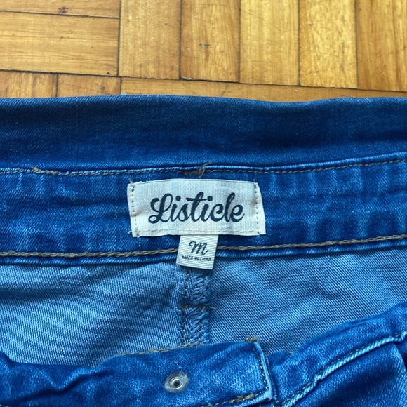 Listicle Paperbag Jeans - Picture 2 of 5